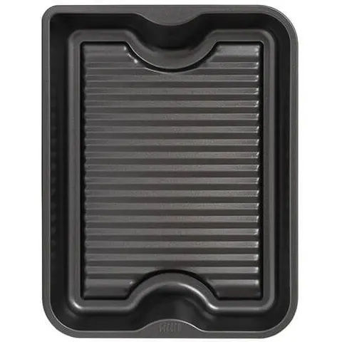 Sizzll Non Stick Pewter Large Griddle Roaster – image 1