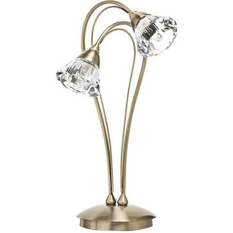 BHS Marianne Antique Brass Table Lamp – image 1