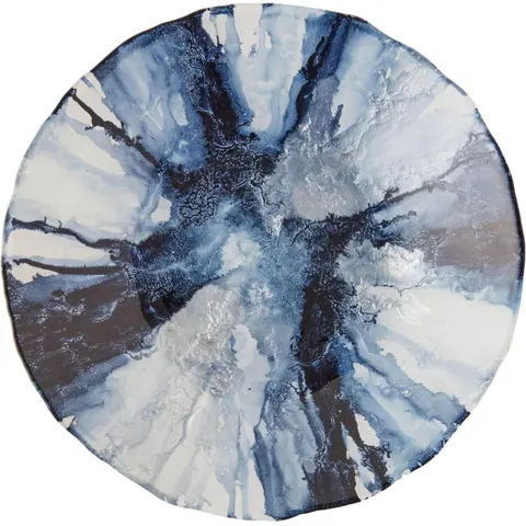Anton Studios Anton Studio Designs Abstract Blue Bowl – image 1