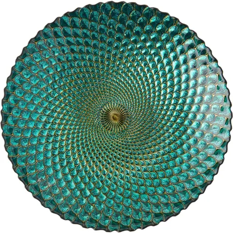 Anton Studios Anton Studio Designs Peacock Bowl – image 1
