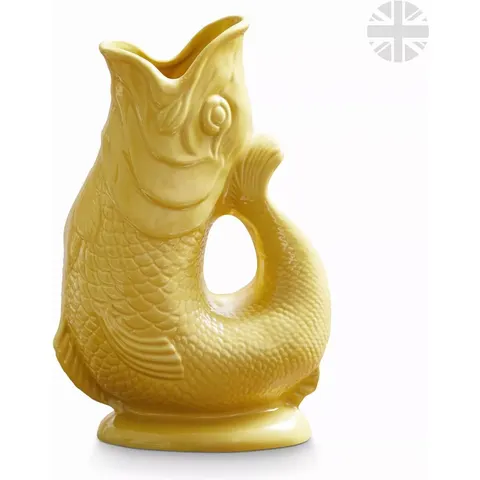 Wade Fish Jug 1.2L Yellow – image 1