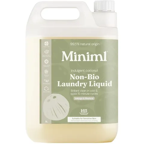 Miniml Laundry Liquid Indulgent Coconut 5L Refill – image 1
