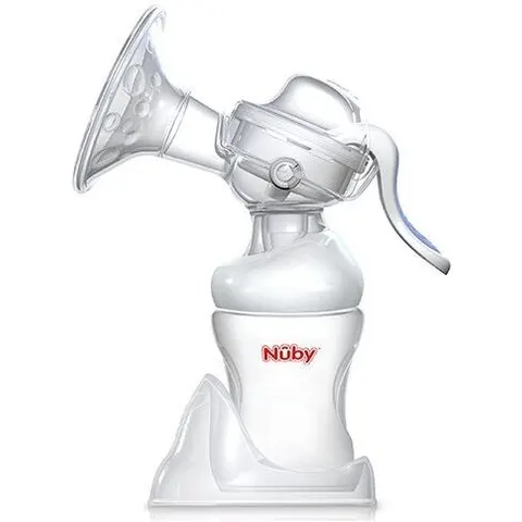 Nuby Borstkolf Handmatig 240ml – afbeelding 1