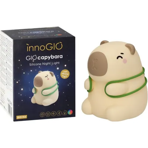 innoGIO GIOcapybara dimmable LED lamp for kids 1 pc – image 1