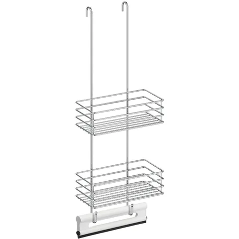 Smedbo Sideline Duschkorbset mit Abzieher weiss – Bild 1