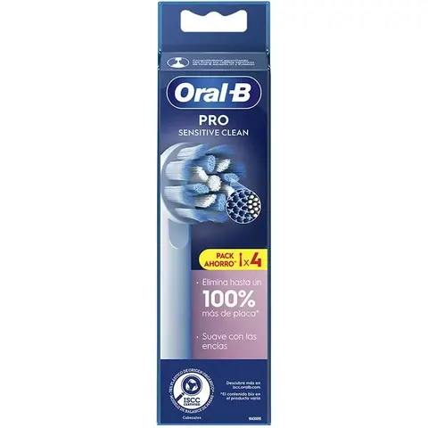 Oral-B Sensitive Clean-Aufsätze, 4 Stück – Bild 1
