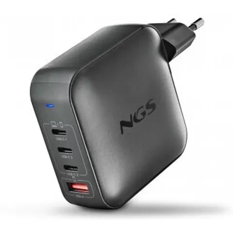 Ngs BUD 165W Universal Negro Corriente alterna Carga rápida Interior – imagen 1