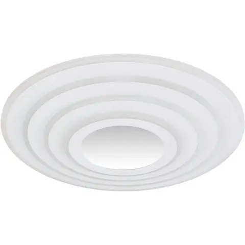 Globo Jocelyn Smart LED Ceiling Light, White, CCT, Remote Control – white, grey – image 1
