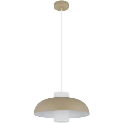 Globo Lighting Pendelleuchte ¦ braun Ø: 38 – Bild 1