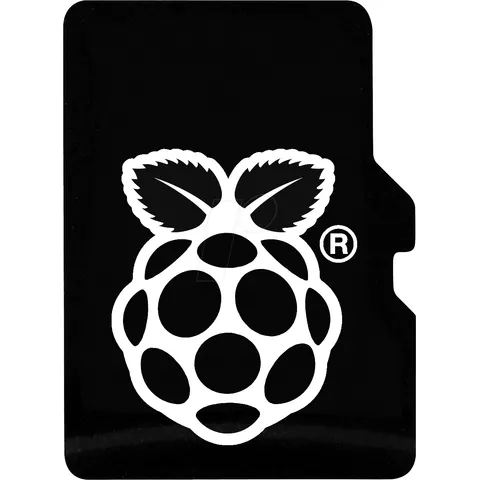 RASP OS 64GB - Raspberry Pi - OS 3.5 64GB microSD card, pre-installed – image 1