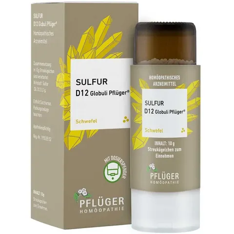 Sulfur D12 Globuli Pflüger Dosierspender – Bild 1