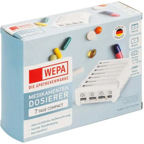 Wepa 7 Tage Compact Wochenmagazin Weiß – Bild 1