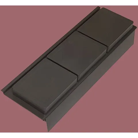 progettobagno Schubladeneinrichtungsset, Accessoires, CA40SP00, grau – Bild 1