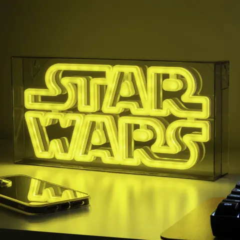 The Mandalorian Star Wars LED Neon Light - Yellow – image 1