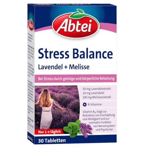 Abtei Stress Balance 30 St Tabletten – Bild 1