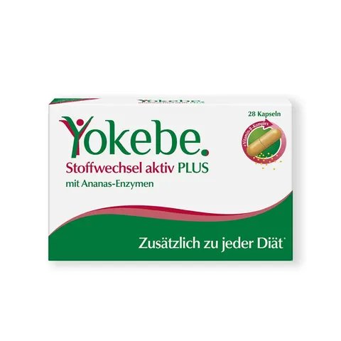 Yokebe Stoffwechsel aktiv Plus Kapseln – Bild 1