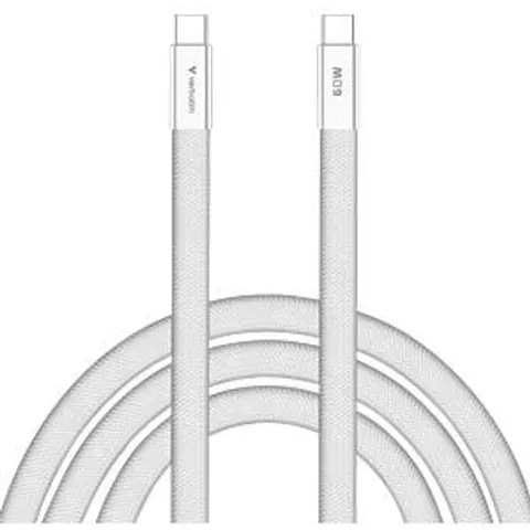 Verbatim Sync & Charge USB-C to USB-C 60W 120cm white – Bild 1