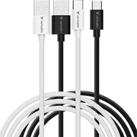 Verbatim Sync & Charge USB-A to USB-C 18W 100cm - 2 Pack – Bild 1