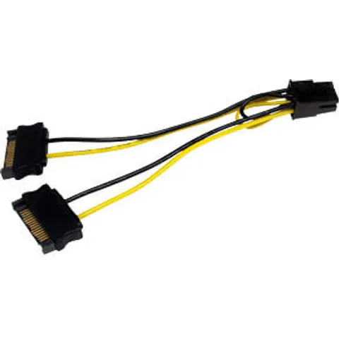 STARTECH SATA to 6 Pin PCIe Adapter – Bild 1