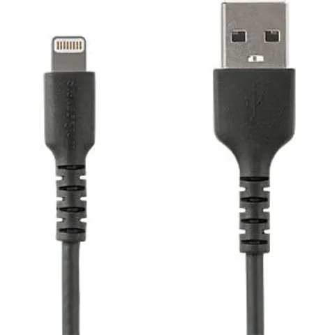 StarTech 2 meter USB naar Lightning Kabel - Apple MFi - Zwart – afbeelding 1