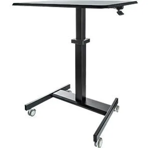 StarTech.com Mobile Standing Desk - Portable Sit Stand Ergonomic Heigh – image 1