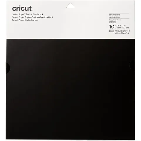 Plotterpapier CRICUT "Smart", schwarz, Papiere, Plotterpapier schwarz Einheitsgrösse – Bild 1
