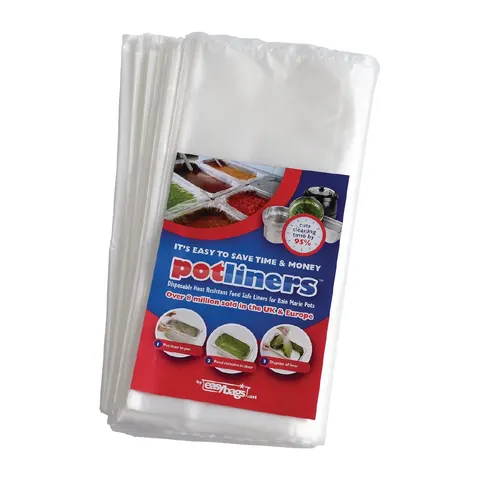 Potliners Size 9 Soup Kettle Standard 10L Pot Liner (50 Pack) – image 1