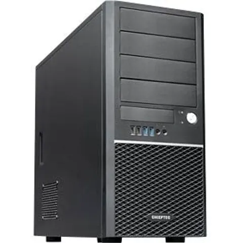 Chieftec CM-25B-OP computerbehuizing Tower Zwart – afbeelding 1