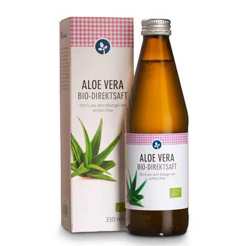 Aloe Vera Saft 100% Bio Direktsaft – Bild 1