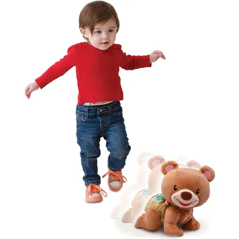 VTECH BABY - Ourson, 1,2,3 Suis-Moi - Brun – image 1