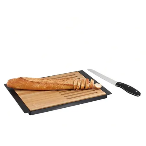 Kitchen Artist Broodsnijplank met Mes – afbeelding 1