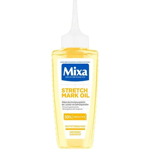 Mixa Stretch Mark Oil Lichaamsolie, 100 ml – afbeelding 1