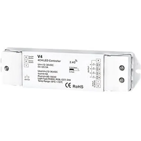 Controller, LED-Streifen, RGBW, bis 720 W – Bild 1