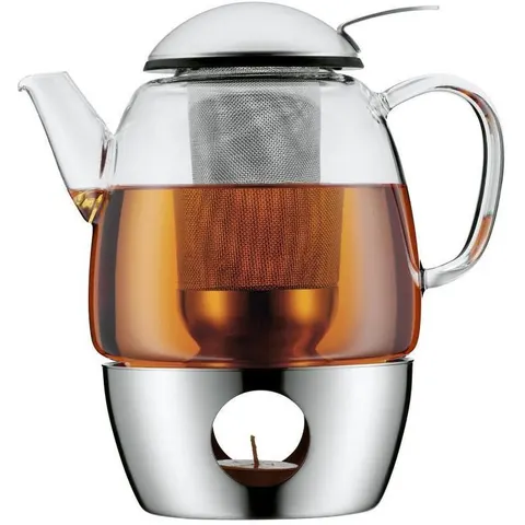 Teebereiter WMF "Smartea 1 l", silber (silberfarben), H:20cm, Teeautomaten, Teebereiter silberfarben Einheitsgrösse – Bild 1