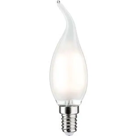 LED-Kerzenlampe E14 4,8W 2.700K Windstoß satin dim – Bild 1