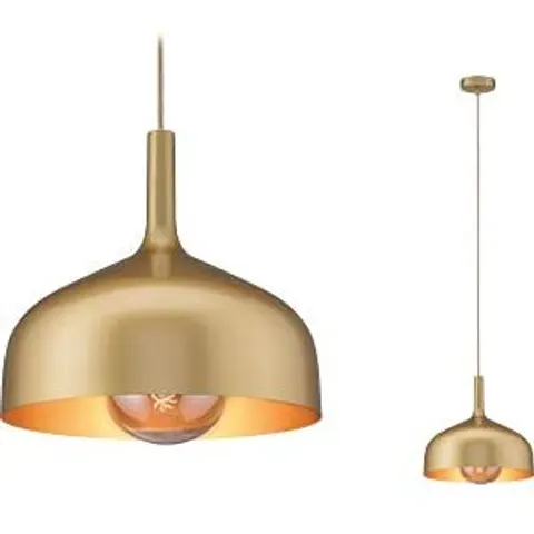 Hanglamp Embla II E27 Goud Metaal, Metaal – afbeelding 1