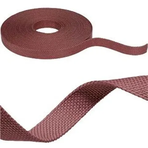 ULine Riem 10m Dacron Textil Koper Terracotta – afbeelding 1