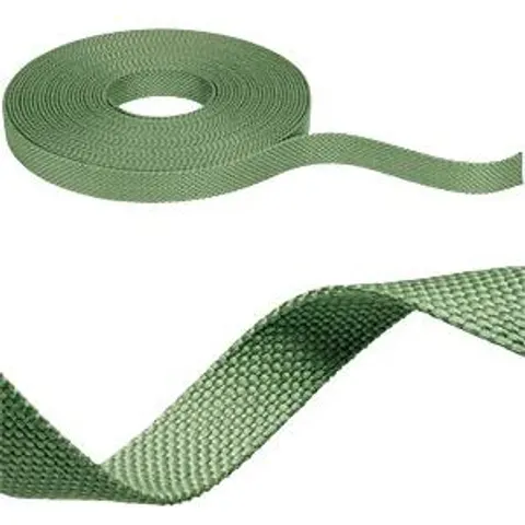 ULine Riem 10m Dacron Textil Koper Groen – afbeelding 1