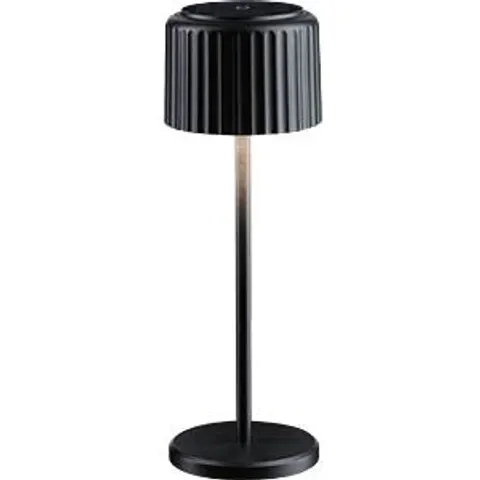 Solar Acculamp Else IP44 dimbaar 2700K Zwart – afbeelding 1