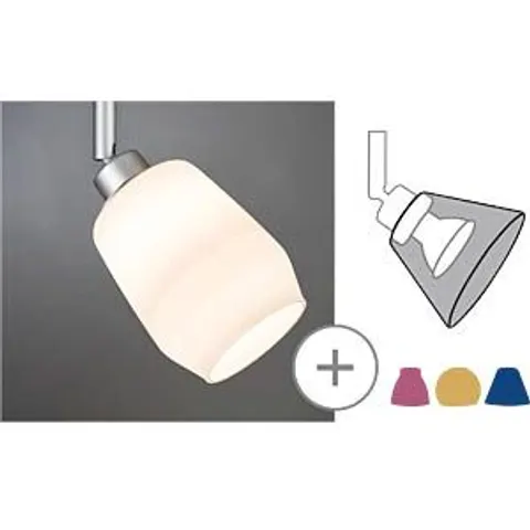 Paulmann DecoSystems Vento lampenkamp mat glas 95358 – afbeelding 1