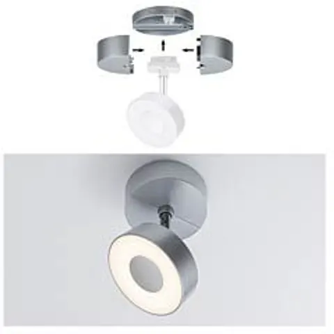 Paulmann Systeemlamp (basis) URail Chroom – afbeelding 1