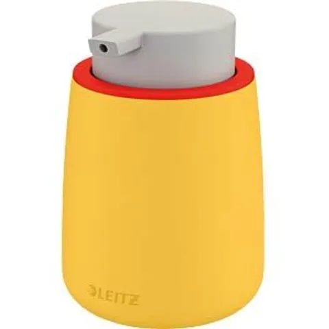Leitz Cosy Dispenser Met Pomp - Warm Geel – afbeelding 1