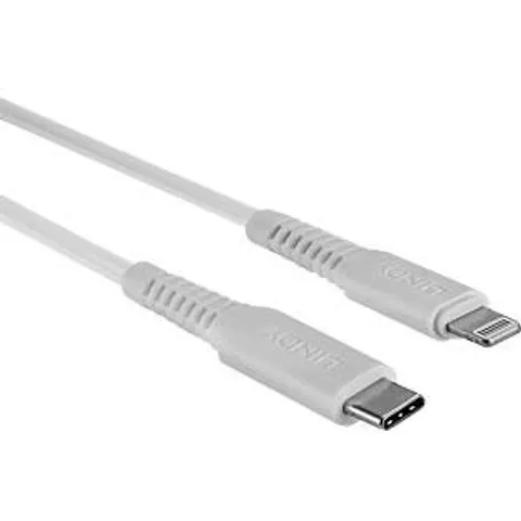 Lindy 31315 Lightning-Kabel 0,5 m Weiß – Bild 1