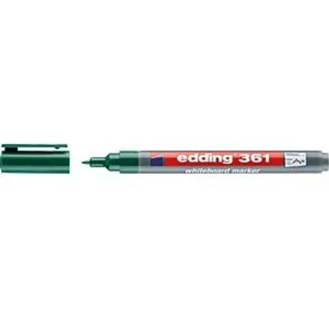 Whiteboardmarker edding 361 rond 1mm groen – afbeelding 1