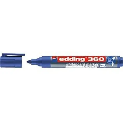 Edding witbordstiften e-360 blauw – afbeelding 1