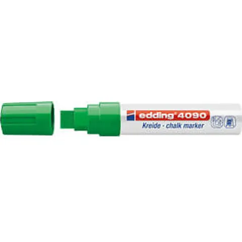 Edding 4090 Window marker Krijt Marker groen – afbeelding 1