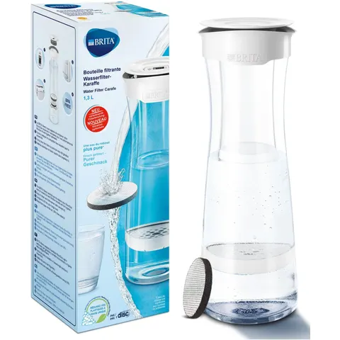 Wasserfilter BRITA "Tischwasserfilter-Karaffe Tra", transparent, Kunststoff, Filterkartuschen, Wasserfilter transparent Einheitsgrösse – Bild 1