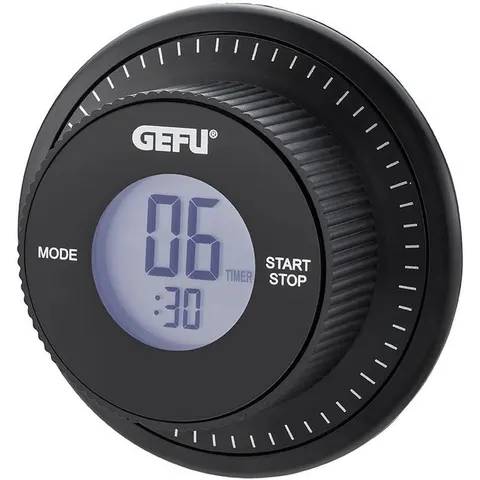 Küchentimer GEFU "Küchentimer Safe", schwarz, Wecker, Küchentimer schwarz Einheitsgrösse – Bild 1