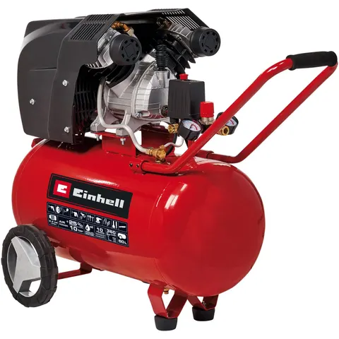 Kompressor EINHELL "V-Kompressor TE-AC 360/50/10 V", rot, Kompressoren, Kompressor rot Einheitsgrösse – Bild 1