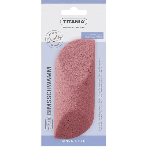 Titania Foot Care Bimsschwamm – Bild 1